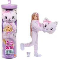 Barbie - Cutie Reveal Sweet Bows Purple Kitten (JJP64)