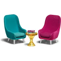 Lundby - Poppenhuis Fauteuils - Stoelenset