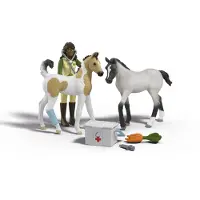 Schleich Sarahs First Aid Kit (42777) Animal Figures Zilver Kinderen