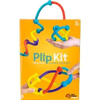 FAT BRAIN Plip Kit Construction Game Geel Kinderen