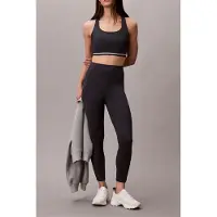 Calvin Klein Icon Sport 7/8 Legging Blue Nights Maat: XS | Leggings Outlet | Dames | Zwart