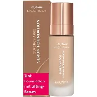 M. Asam MAGIC FINISH Supercharge Serum Foundation Cool Honey (1,01 Fl Oz) - Hydraterende make-up en verstevigend gezichtsserum in n anti-aging