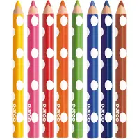 Djeco Buntstifte - Kurz - 8 st.. - Bunt - - One Size - Buntstiftsets