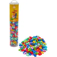 Plus plus Tube tropical 240 delige bouwset - 4261 - Bouwspeelgoed - Constructiespeelgoed - Set met bouwstenen - Vanaf 5 jaar