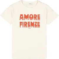 Garcia Shirt oranjerood / wit