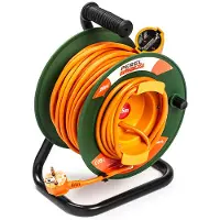 Perel Verlengsnoer haspel | | 25 meter (IP20, 3x 1.5 mm²)