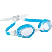 SportMe Zwembril Junior - Blauw/Wit - Anti-Condens - UV-protectie