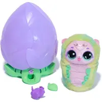 Hatchimals Bloomables - Puppyfly - interactief speelgoed en bloem met herhaalbare onthulling en transformatie, meer dan 100 geluiden en reacties (stijlen variëren)