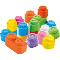 Clementoni Bag Of 20 Soft Blocks Clemmy Blocks Veelkleurig Kinderen