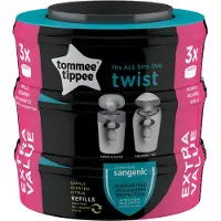 Tommee tippee Twist & Click Navulcassettes 3 stuks