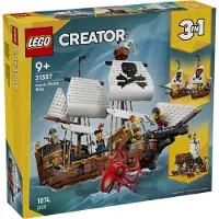 LEGO Creator 3-in-1 Klassiek Piratenschip 31387