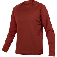 Endura - Singletrack Fleece - Fietsshirt L, rood