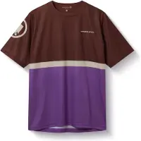 Endura - Singletrack Core T-Shirt II - Fietsshirt XL, bruin/purper