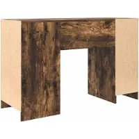 vidaXL Bureau 120x42x76 cm spaanplaat gerookt eikenkleurig