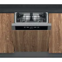 Bauknecht BKBC 3C26 X, Inbouwmodel (gedeeltelijk), Volledige breedte (60 cm), Zwart, Roestvrij staal, Bediening via touchpaneel, 1,3 meter, 1,55 meter