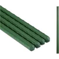 Relaxdays plantenstok set van 10 - tuinstok metaal - plantengeleider 75 cm - plantensteun