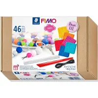 Staedtler FIMO Knete m. Werkzeuge - Soft - 46 Teile - 26x57g - - One Size - Knete
