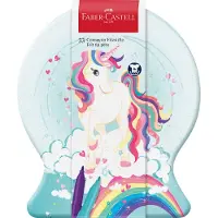 Faber-Castell viltstiften - Connector - Snow globe Unicorn - 33 stuks - FC-155544