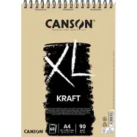Canson schetsblok XL kraft 90g/m² formaat A4 60 vel
