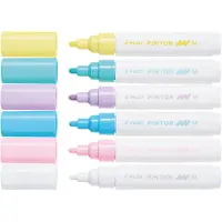 Adlibris - Pintor Marker Fine Pastel Mix 6 colors (Medium Tip)