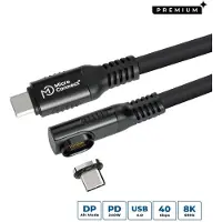 Microconnect MC-LS-USB4CC0.5-A, 0,5 meter, USB-C, USB-C, USB4 Gen 3x2, zwart