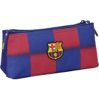 Safta Reistasje - Sportief - 22 x 10 x 8 cm - Blauw Kastanjebruin