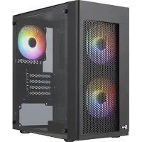 Aerocool Hexform Mini Tower Zwart