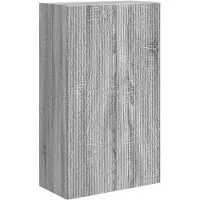 vidaXL TV Wandkast 59,5 x 31 x 100 cm Grijs Sonoma Bewerkt hout