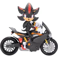 Sonic MOVIE, SCHADUWFIGUUR 15CM GEARTICULEERD MET SCHADUWMOBIEL