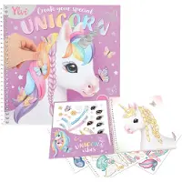 Ylvi & the Minimoomis - Ylvi Create your Special Unicorn Dress me Up - stickerboek