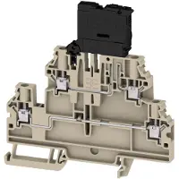 Weidmuller 2893970000 Zekering-serieklem Schroeven Beige 50 stuk(s)