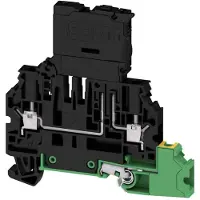 Weidmuller 2893210000 Zekering-serieklem Schroeven Zwart 50 stuk(s)