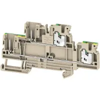 Weidmuller 3051910000 Steekklem Veerklem Beige 50 stuk(s)