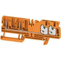 Weidmuller 3051540000 Steekklem Veerklem Oranje 50 stuk(s)