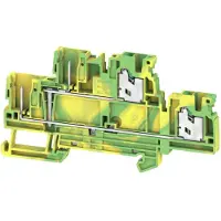 Weidmuller 3051920000 Steekklem Veerklem Groen-geel 50 stuk(s)
