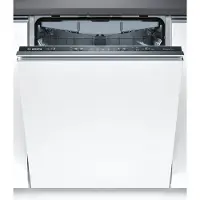 Bosch Serie 2 SMV25EX00E, Volledig integreerbare vaatwasser, Volledige afmeting (60 cm), Zwart, Bedieningsknopjes, 1,75 m, 1,65 m