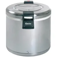 Bartscher Rijstverwarmer Bartscher, 8,5kg rijst ongekookt, 230V/0,11kW, incl roerspatel en opscheplepel