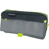 Herlitz luiertas met 2 buitenzakken, grijs/neon