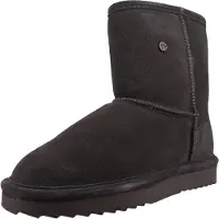 Warmbat Pantoffel Warmbat Women Kangaroo Suede Dk Grey-Schoenmaat 38