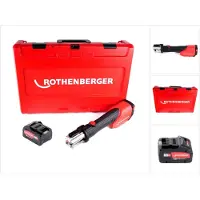 Rothenberger Accessoires voor kit, ROMAX 4000 accu-persmachine 18 V Li-Ion elektrohydraulisch in transportkoffer met 8 A