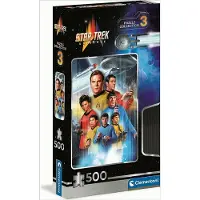 Clementoni Star Trek, 500 stukjes, met stripfiguren, vanaf 14 jaar