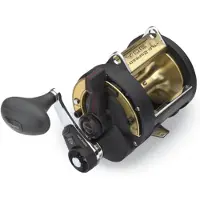 Shimano Tld 2 Speed Trolling Reel Zwart 50LRS
