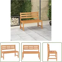 The Living Store : Tuinbank, 114 cm, massief teakhout
