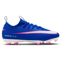 Nike Zoom Mercurial Vapor 16 Academy Gras / Kunstgras Voetbalschoenen (MG) Kids Blauw Wit Felroze