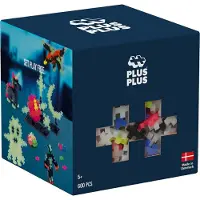 Plus plus Glow in the dark 600 delige bouwset - 3974 - Bouwspeelgoed - Constructiespeelgoed - Set met bouwstenen - Vanaf 5 jaar