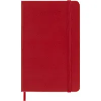Moleskine 18 Maanden Agenda - 2026/27 - Wekelijks - Pocket - Harde Kaft - Rood