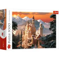 Trefl - Puzzle 3000 pièces - Château de Neuschwanstein en hiver