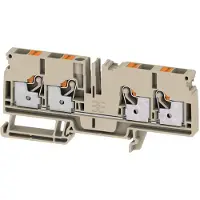 Weidmuller 2881450000 Doorgangsserieklem Steekklem Beige 50 stuk(s)