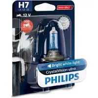 Philips H7 lampen, auto-verlichting, 12V, 55W, artikelnummer 12972CVUBW