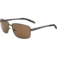 Calvin Klein Rechthoek Heren Ruthenium Bruin CK22122S